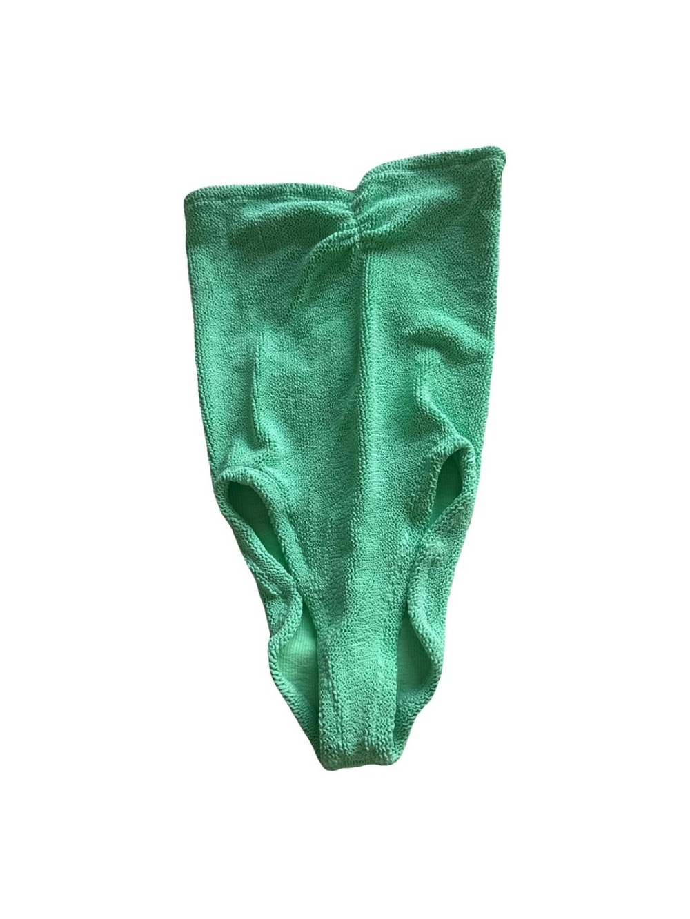 Hunza G Neon mint Textured One-Piece Swimsuit